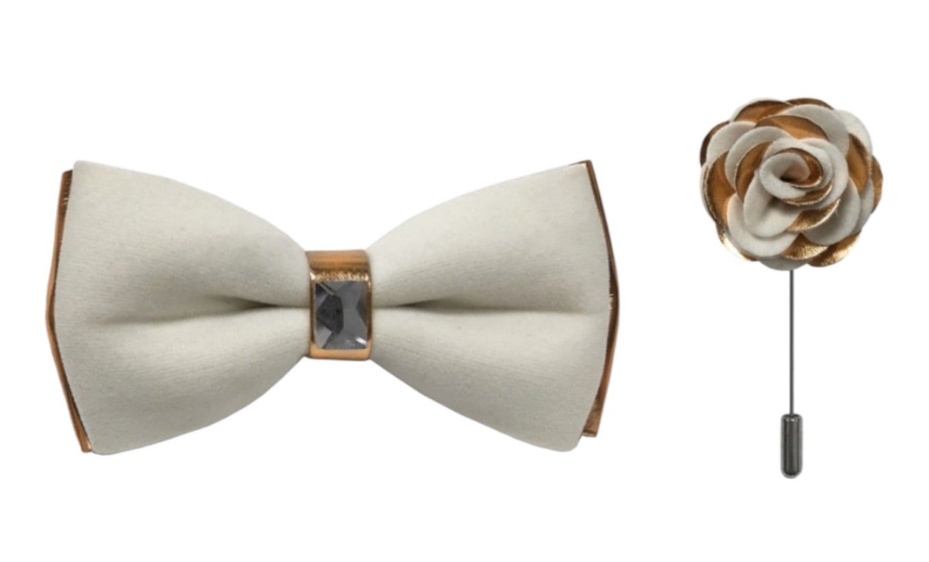 BRAND Q: Rose Gold 2Tone Bow BPVR100